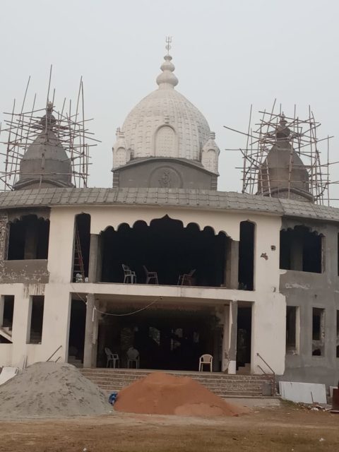 Greater Noida Kalibari Temple (Under Construction) - Close-up view